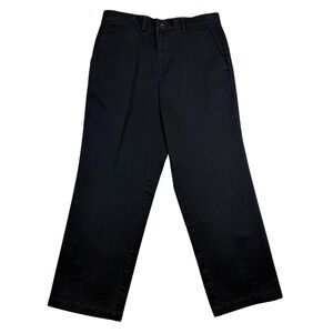 Dockers Pants‎ Mens 34x30 Black Chino Stretch Waistband TAG-IT Dress Casual